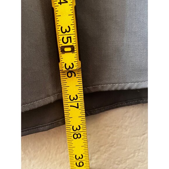 Van Heusen Men's 20 (35-36) Tall Fit Stretch Gray Dress Shirt Oeko-Tex LS Collar - Picture 16 of 16